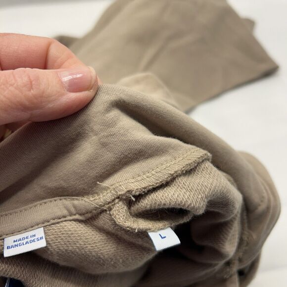 Jack & Jones Originals Tan Pullover Hoodie Mens Large NEW - Picture 9 of 9